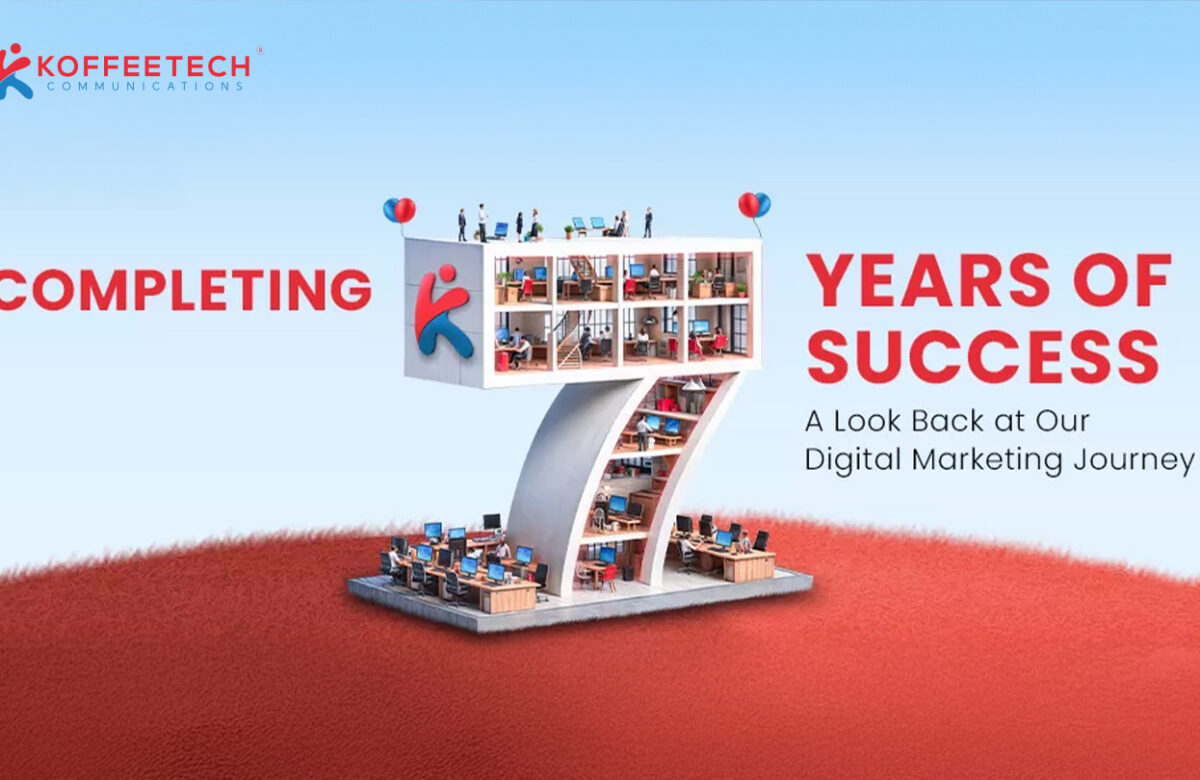 Completing 7 Years of Success, A Look Back at Our Digital Marketing Journey